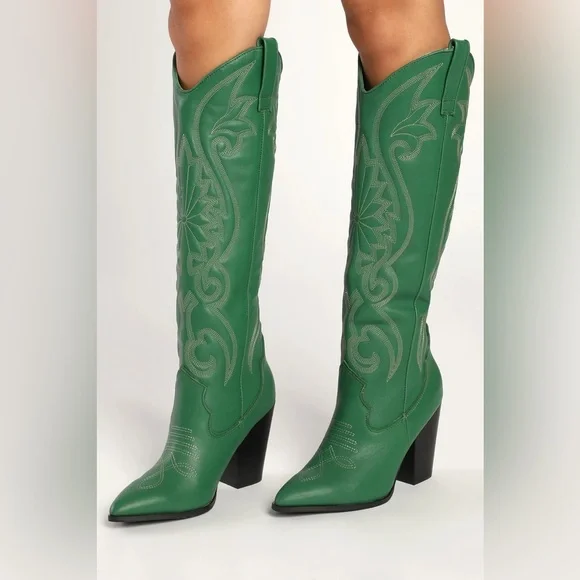 Steve Madden Lasso Cowboy Boots size 7 Women - Picture 1 of 6